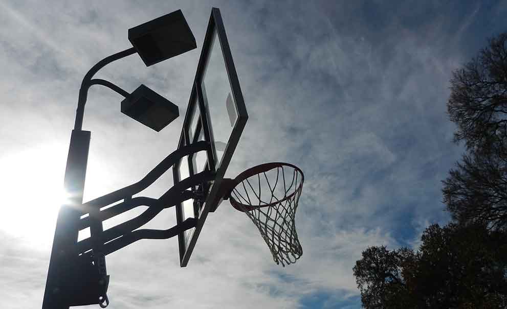 Master Systems Courts Basketball Goals and Backboards Sample