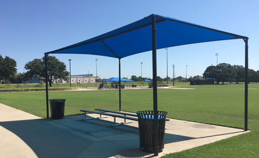 Master Systems Courts Sun Shades and Awnings Sample