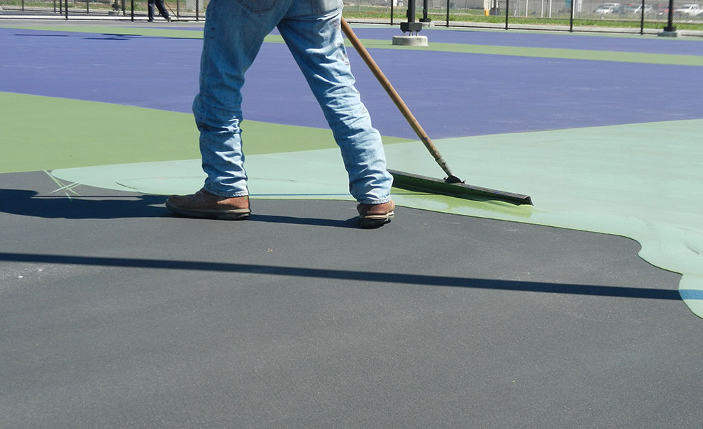 Master Systems Courts Court Resurfacing Sample